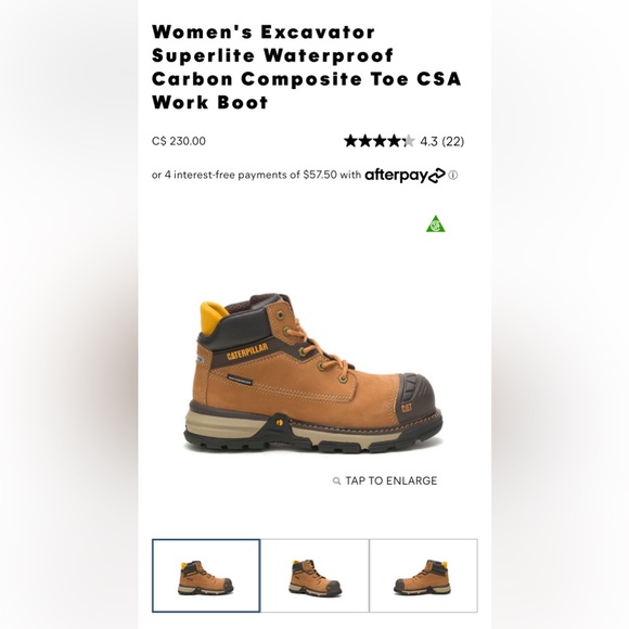 Women’s composite toe workboot - Picture 2 of 3